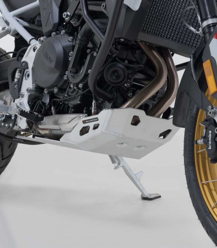 Protector de Cárter SW-MOTECH Plateado BMW F 750/800/850/900 GS (17-23) MSS.07.897.10003/S