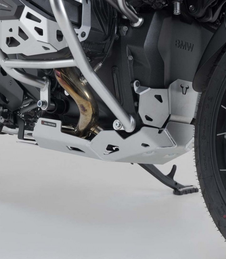 Protector de Cárter SW-MOTECH Plateado BMW R 1300 GS (23-24), R 1300 GS Option 719 Biscaya (25) MSS.07.975.10000/S