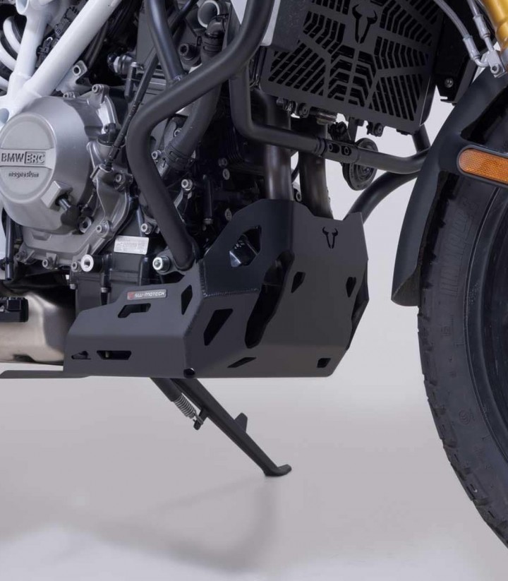 SW-MOTECH Skid Plate for BMW F 450 GS (25) in Black MSS.07.984.10000/B