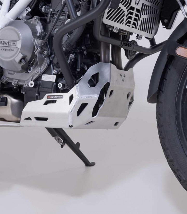 Protector de Cárter SW-MOTECH Plateado BMW F 450 GS (25) MSS.07.984.10000/S