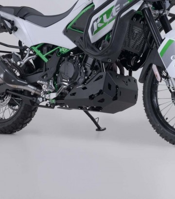 Protector de Cárter SW-MOTECH Negro Kawasaki KLE500 (26) MSS.08.084.10000/B