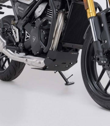 SW-MOTECH Skid Plate for Triumph Speed 400 (23) in Black MSS.11.616.10000/B
