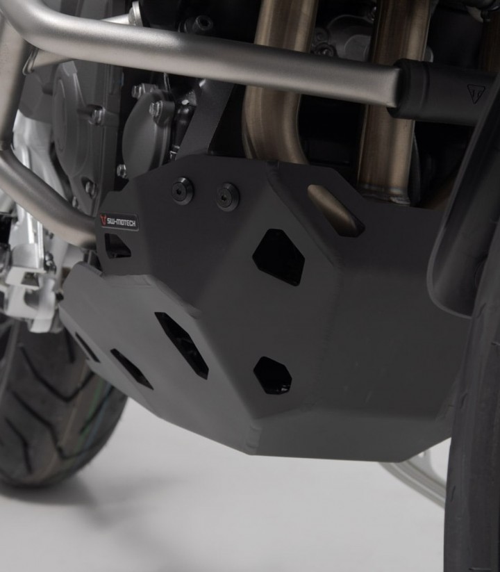 Protector de Cárter SW-MOTECH Negro Triumph Tiger 900 (19-23) MSS.11.953.10101/B