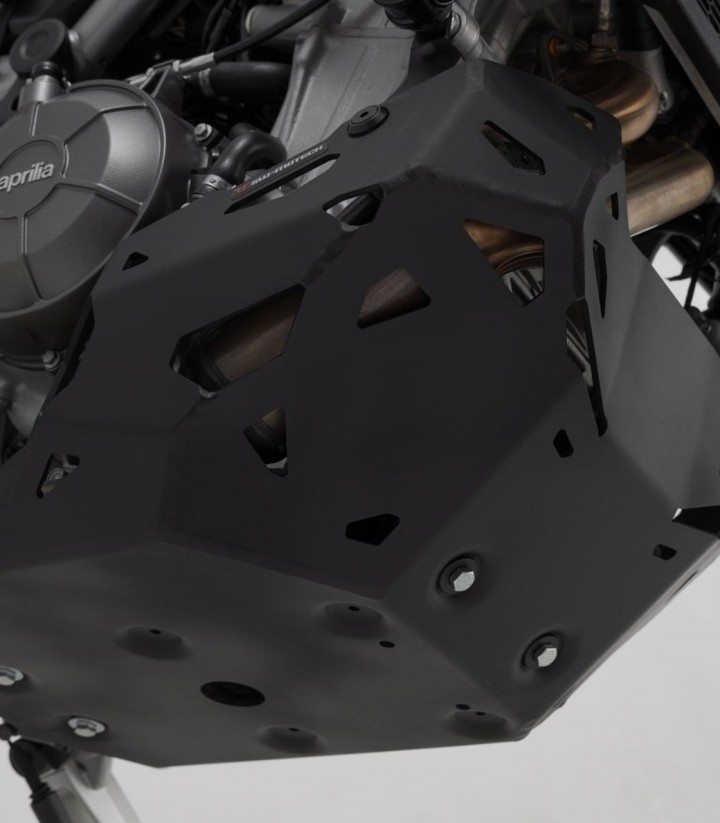 Protector de Cárter SW-MOTECH Negro Aprilia Tuareg 660 (21-24) MSS.13.849.10001/B