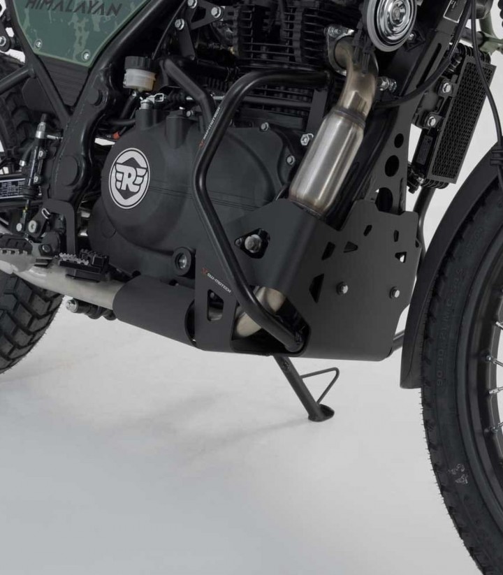 Protector de Cárter SW-MOTECH Negro Royal Enfield Himalayan 410 (17-21), Scram 411 (21) MSS.41.789.10001/B