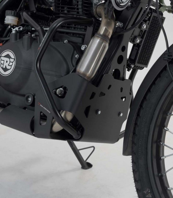 Protector de Cárter SW-MOTECH Negro Royal Enfield Himalayan 410 (17-21), Scram 411 (21) MSS.41.789.10001/B