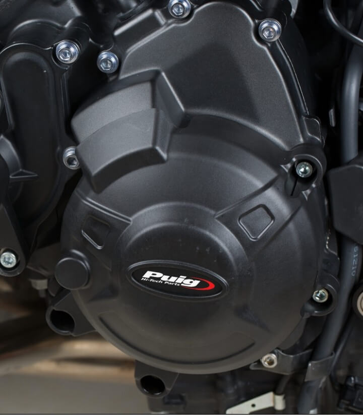Motorschutzdeckel 20128N von Puig für Yamaha MT-09 y variantes (13-20), Niken, Tracer 900 (18-20)