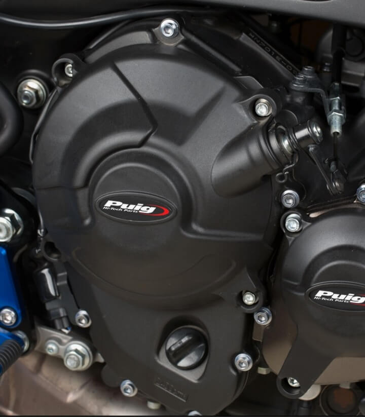 Motorschutzdeckel 20128N von Puig für Yamaha MT-09 y variantes (13-20), Niken, Tracer 900 (18-20)