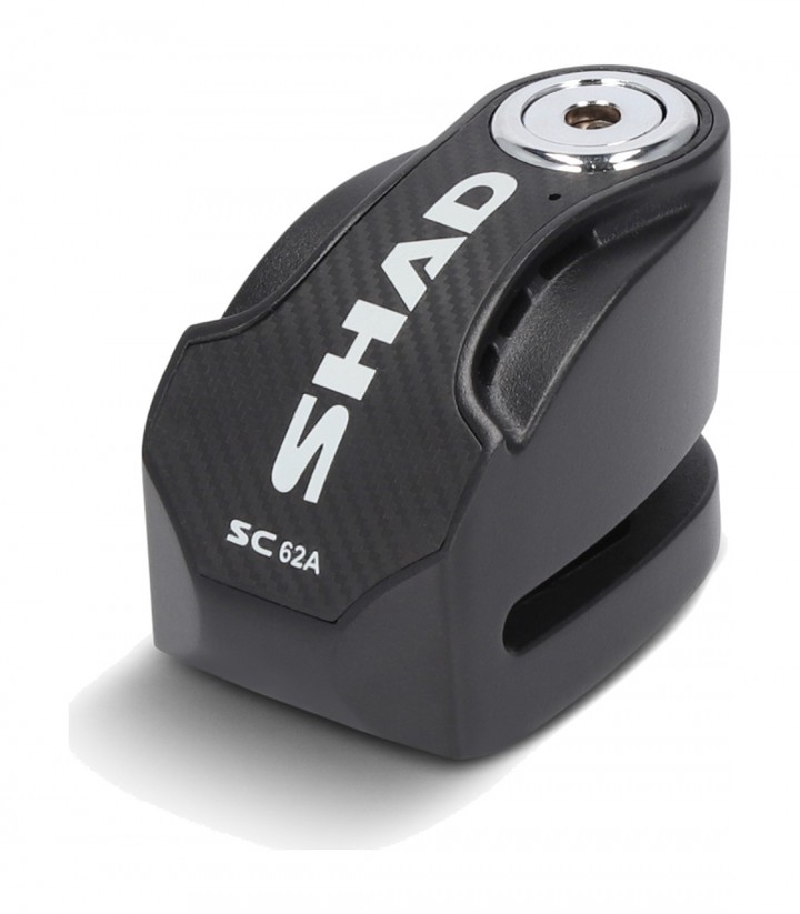 Candado Disco con Alarma SHAD SC62A Negro C0S6210A