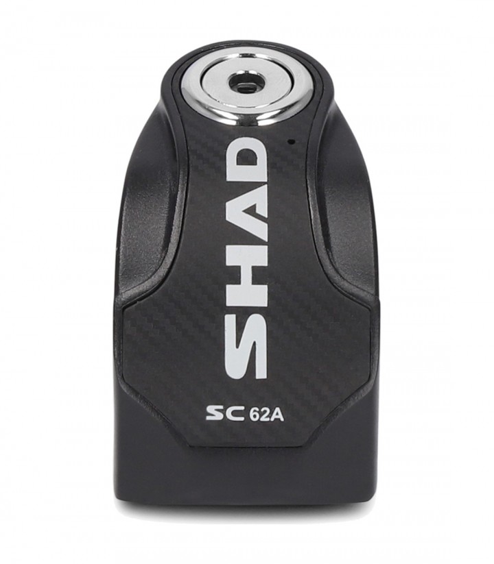 Candado Disco con Alarma SHAD SC62A Negro C0S6210A