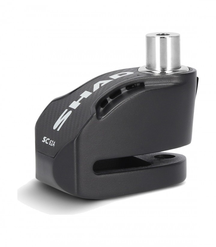 Candado Disco con Alarma SHAD SC62A Negro C0S6210A