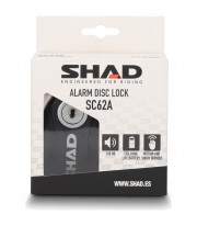 Disc Lock with Alarm SHAD SC62A Black C0S6210A