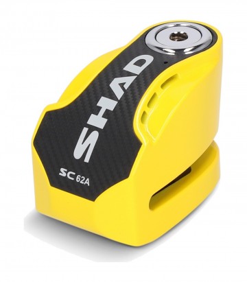 Disc Lock with Alarm SHAD SC62A Yellow C0S6213A