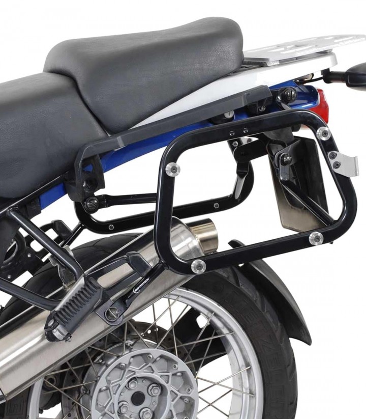 Maletas Laterales con Soporte AERO ABS Negras 25/25 L BMW R 1100/1150 GS (93-04) SW-MOTECH KFT.07.093.60100/B KFT.07.093.60100/B