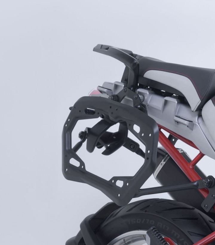 Maletas Laterales con Soporte AERO ABS Negras 25/25 L BMW R 1200 GS (04-12)/Adventure (06-13) SW-MOTECH KFT.07.311.60200/B KF...