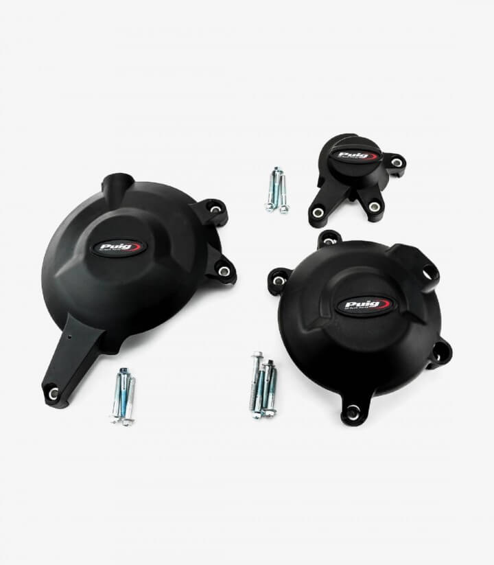 Tapas protectoras del motor 20134N de Puig para Kawasaki ER-6N