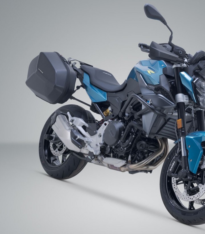 SW-MOTECH AERO ABS 25/25 L Side Cases with Carrier for BMW F 900 R (24), F 900 XR (24) Black KFT.07.949.60200/B KFT.07.949.60...
