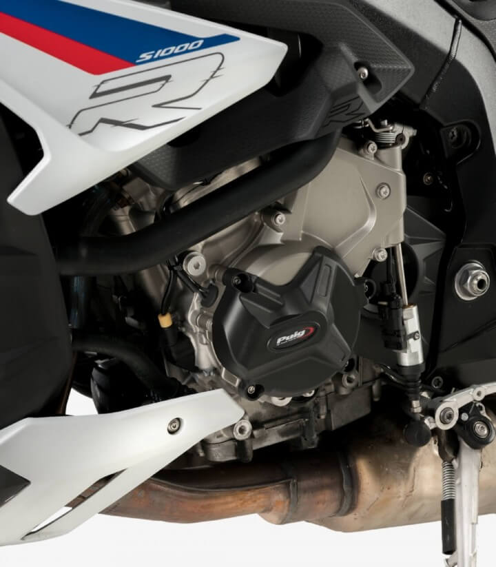 Tapas protectoras del motor 20137N de Puig para BMW S1000 XR, S1000R/RR 20137N