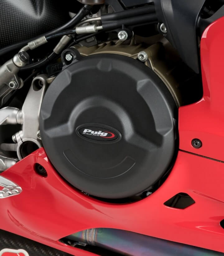 Motorschutzdeckel 20138N von Puig für Ducati 1199 Panigale (12-14), 1299 Panigale (15-17)