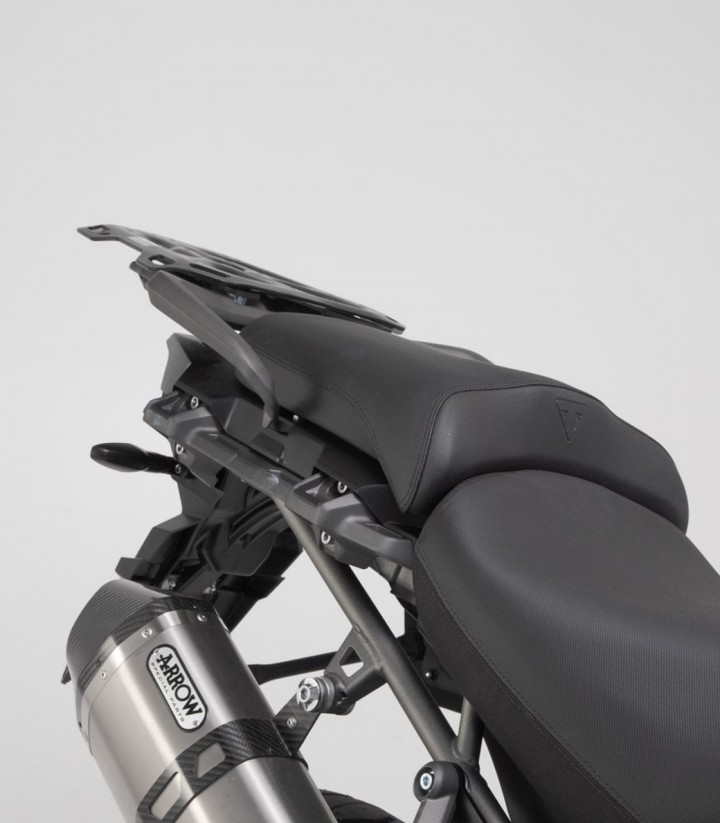 Seitenkoffer mit Träger DUSC Schwarz 33/33 L Triumph Tiger 1200 (17), Tiger Explorer (11-15) SW-MOTECH KFT.11.483.65001/B