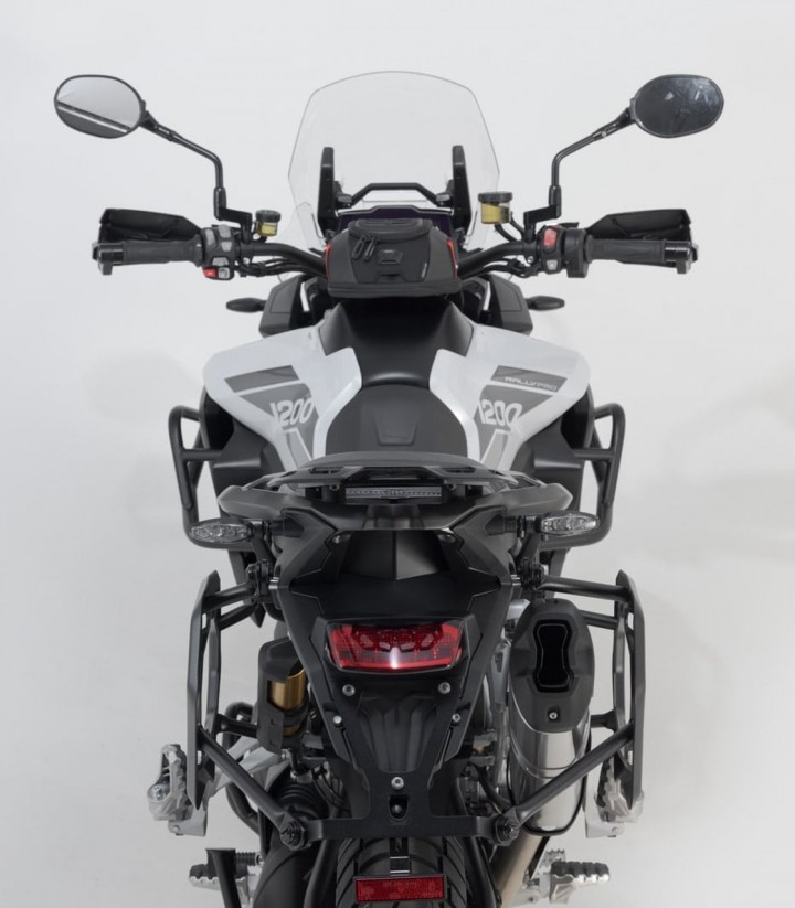 Seitenkoffer mit Träger DUSC Schwarz 41/33 L Triumph Tiger 1200 GT/Rally Pro (22) SW-MOTECH KFT.11.905.65002/B