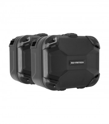 Maletas Laterales con Soporte DUSC Negras 41/33 L Aprilia Tuareg 660 (21-24) SW-MOTECH KFT.13.849.65001/B KFT.13.849.65001/B