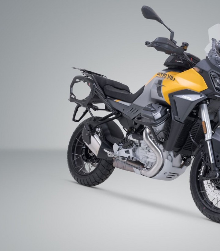 Maletas Laterales con Soporte DUSC Negras 33/33 L Moto Guzzi Stelvio (23) SW-MOTECH KFT.17.624.65001/B KFT.17.624.65001/B