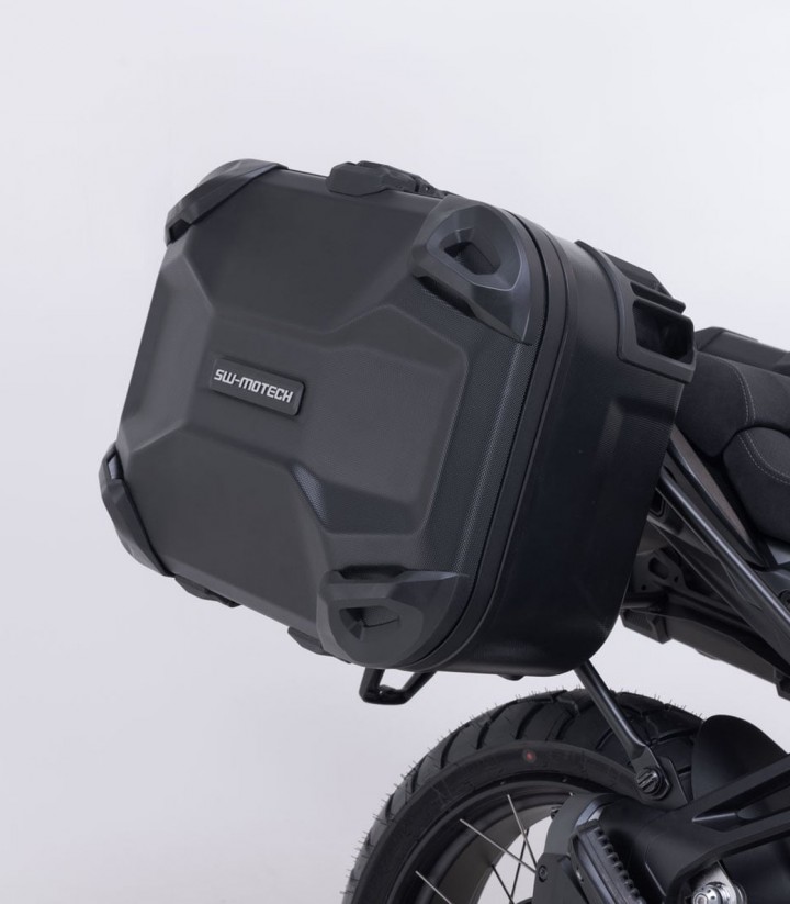Maletas Laterales con Soporte DUSC Negras 41/41 L Moto Guzzi Stelvio (23) SW-MOTECH KFT.17.624.65101/B KFT.17.624.65101/B