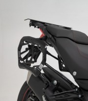 SW-MOTECH DUSC 41/41 L Side Cases with Carrier for Ducati Multistrada 950/1200/V2 (15-24), 1200/1260 Enduro (16-21) Black KFT...