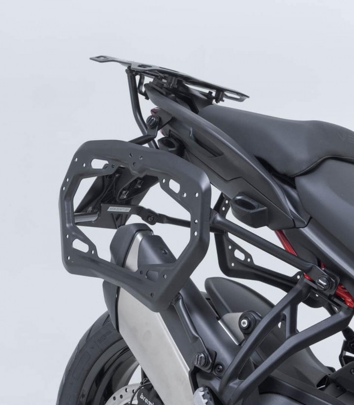 Maletas Laterales con Soporte AERO ABS Negras 25/25 L Ducati Multistrada V2 (24) SW-MOTECH KFT.22.807.60100/B KFT.22.807.60100/B