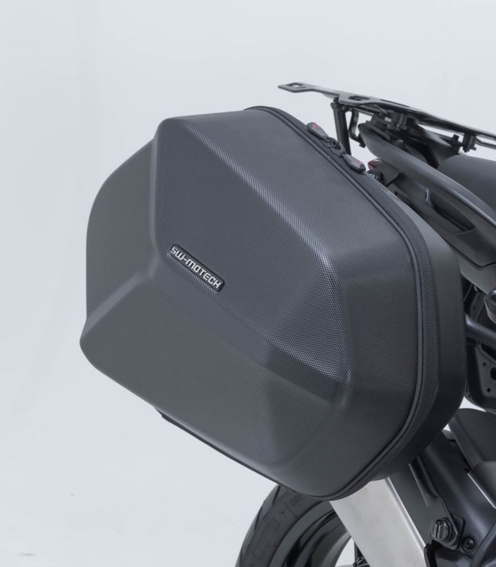 Maletas Laterales con Soporte AERO ABS Negras 25/25 L Ducati Multistrada V2 (24) SW-MOTECH KFT.22.807.60100/B KFT.22.807.60100/B