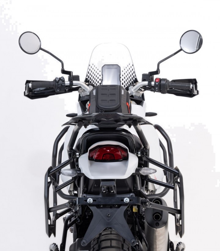 Seitenkoffer mit Träger DUSC Schwarz 41/33 L Ducati DesertX (22-25) SW-MOTECH KFT.22.995.65001/B