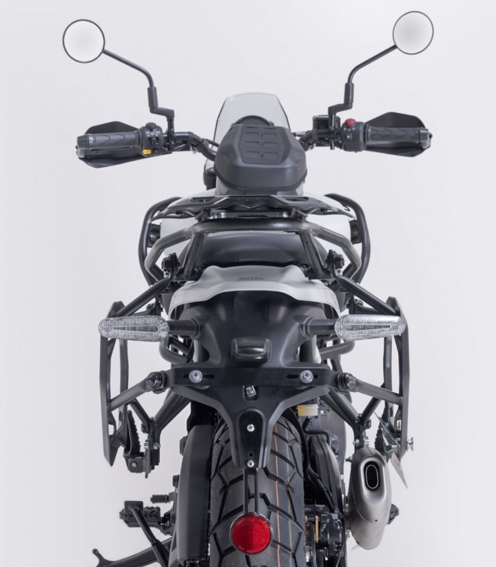 Maletas Laterales con Soporte DUSC Negras 41/41 L Royal Enfield Himalayan 450 (23) SW-MOTECH KFT.41.620.65101/B KFT.41.620.65...