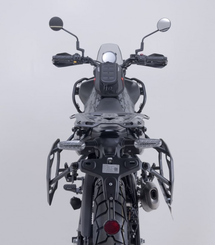 Seitenkoffer mit Träger DUSC Schwarz 33/33 L Royal Enfield Himalayan 450 Rally (25) SW-MOTECH KFT.41.620.65200/B