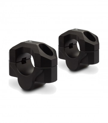 SW-MOTECH Handlebar Risers 20 mm for Ø 28 mm Handlebars in Black LEH.00.039.20201/B