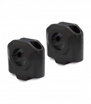 Torretas Elevadoras de Manillar 30 mm para Ø 28 mm SW-MOTECH en Negro LEH.00.039.24100.30/B
