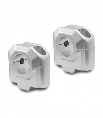 SW-MOTECH Handlebar Risers 30 mm for Ø 28 mm Handlebars in Silver LEH.00.039.24100.30/S