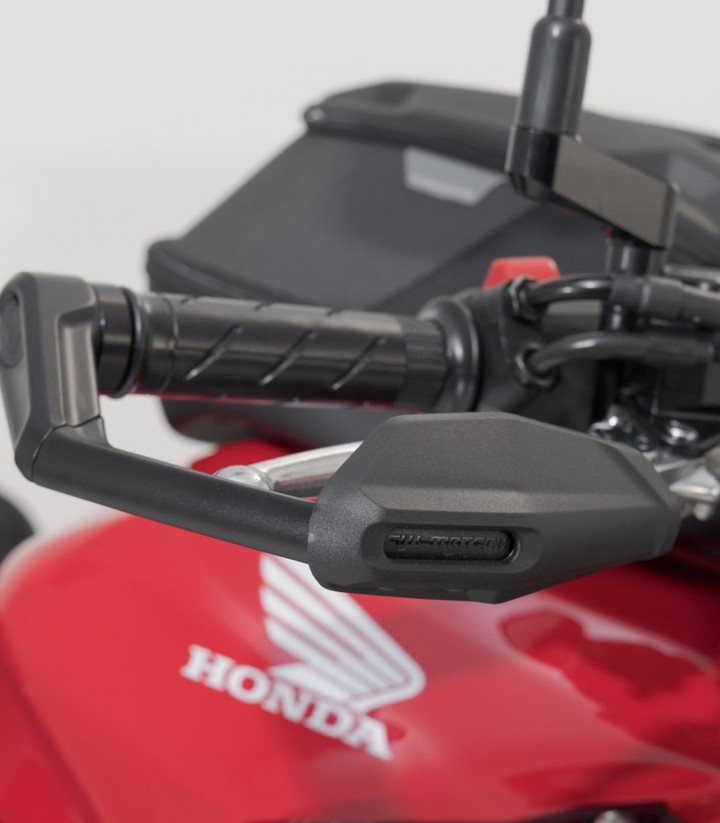 Protectores de Maneta con Deflector SW-MOTECH Honda CB500 Hornet/E-Clutch (23/26), CB500F (18-23), CB650R (18-23) LVG.01.529.110