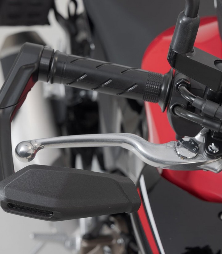 Protectores de Maneta con Deflector SW-MOTECH Honda CB500 Hornet/E-Clutch (23/26), CB500F (18-23), CB650R (18-23) LVG.01.529.110