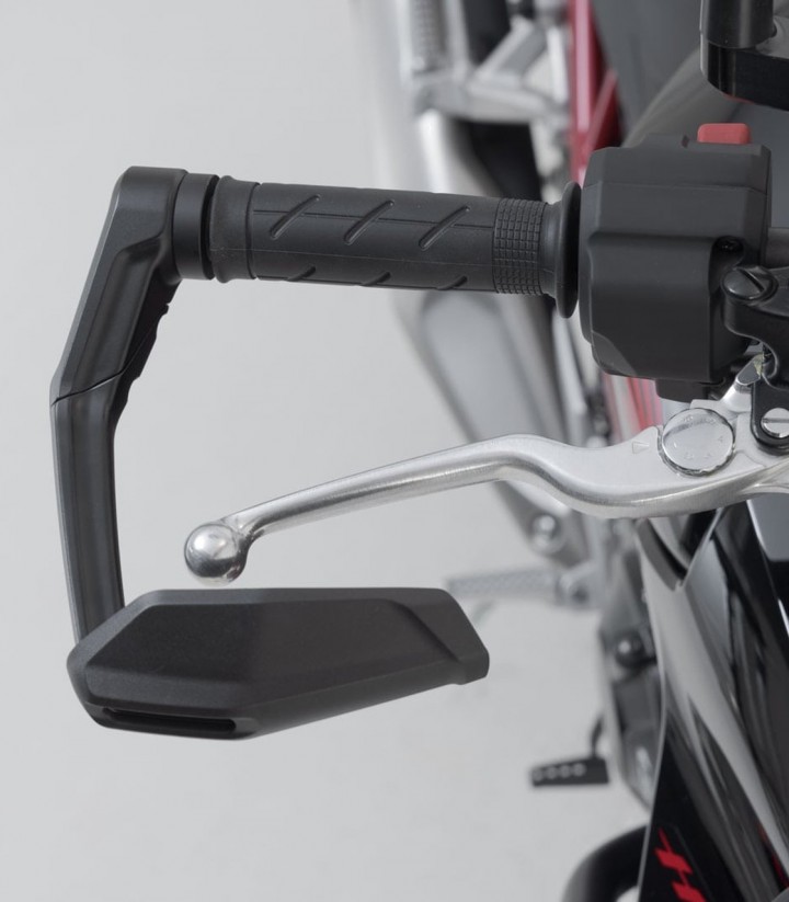 Protectores de Maneta con Deflector SW-MOTECH Honda CB750 Hornet (22-24) / E-Clutch (25) LVG.01.971.11000/B en Negro