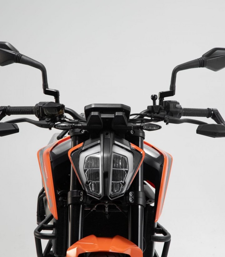 Protectores de Maneta con Deflector SW-MOTECH varios modelos de Husqvarna y KTM LVG.04.641.11000/B en Negro