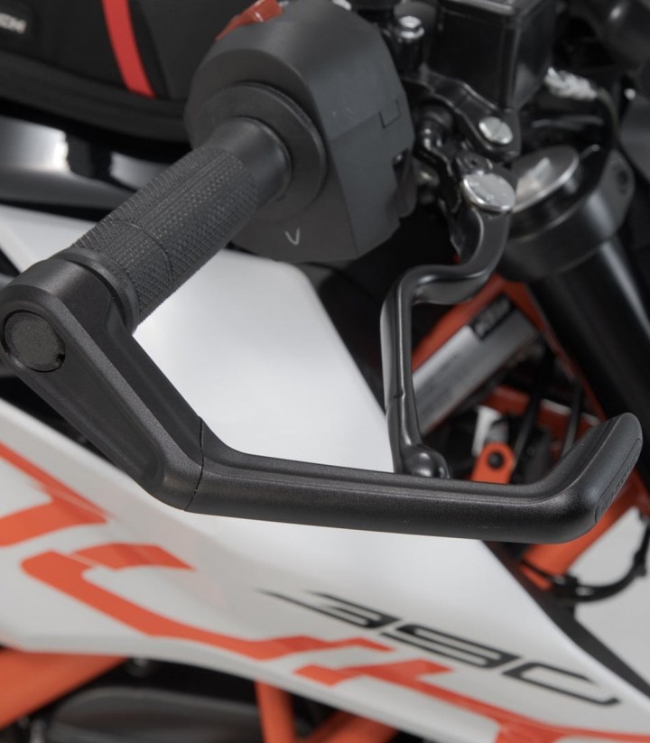 SW MOTECH Lever Guards for Various Models of KTM, Ducati, Aprilia, Yamaha y Honda in Black LVG.04.882.10000/B