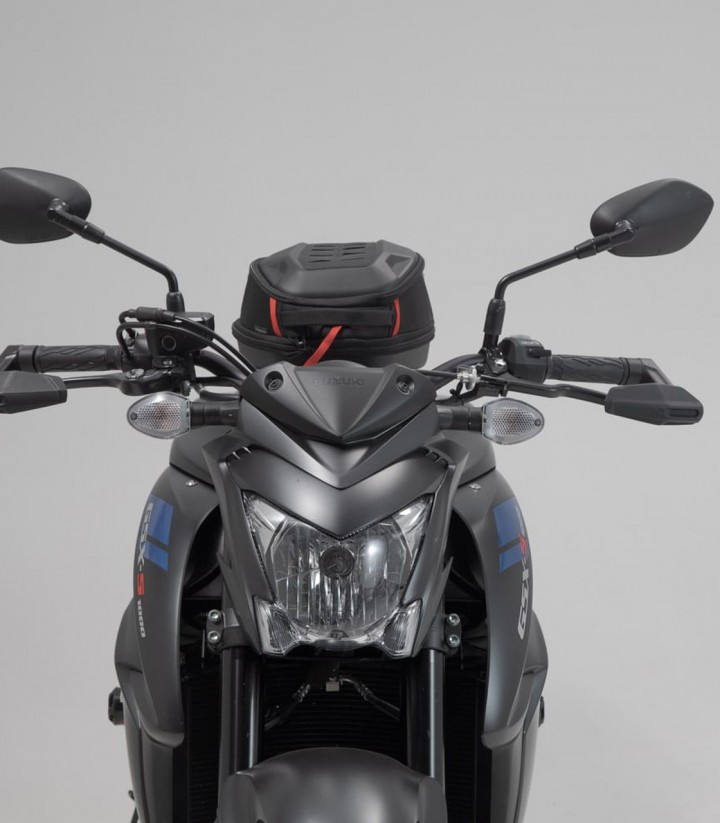 Protectores de Maneta con Deflector SW-MOTECH Suzuki GSX-S125/750/950/1000/1000 GT (16-21) LVG.05.934.11000/B en Negro