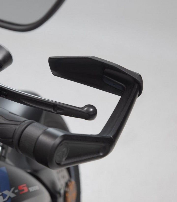 Protectores de Maneta con Deflector SW-MOTECH Suzuki GSX-S125/750/950/1000/1000 GT (16-21) LVG.05.934.11000/B en Negro