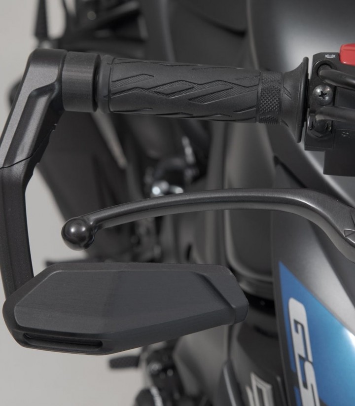 Protectores de Maneta con Deflector SW-MOTECH Suzuki GSX-S125/750/950/1000/1000 GT (16-21) LVG.05.934.11000/B en Negro