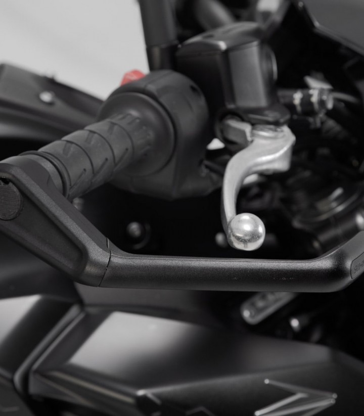 SW MOTECH Lever Guards several Kawasaki and Yamaha models in Black LVG.08.868.10001/B
