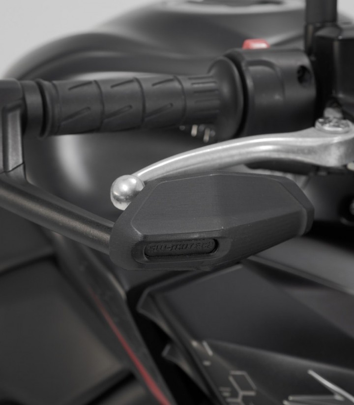 Protectores de Maneta con Deflector SW-MOTECH varios modelos de Kawasaki y Yamaha LVG.08.868.11001/B en Negro