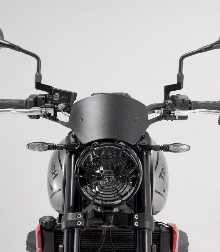 Schutz für Hebel mit Windabweiser SW-MOTECH several KTM and Triumph models LVG.11.842.11000/B in Schwarz