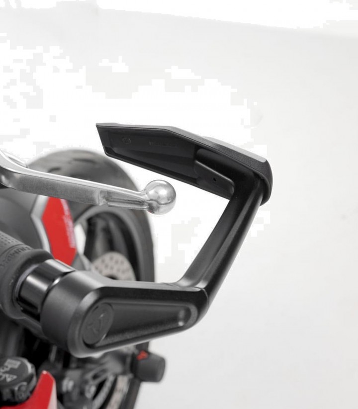Protectores de Maneta con Deflector SW-MOTECH varios modelos de KTM y Triumph LVG.11.842.11000/B en Negro