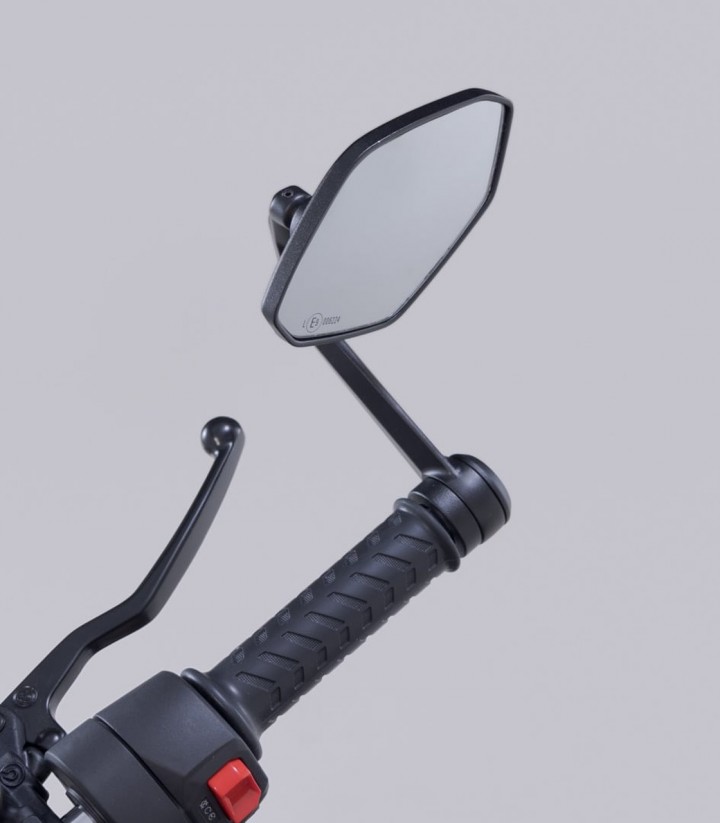 SW-MOTECH Mirrors for Moto Guzzi V7 Special/Stone (25), VOGE R625 (25) in Black MIR.17.847.10000